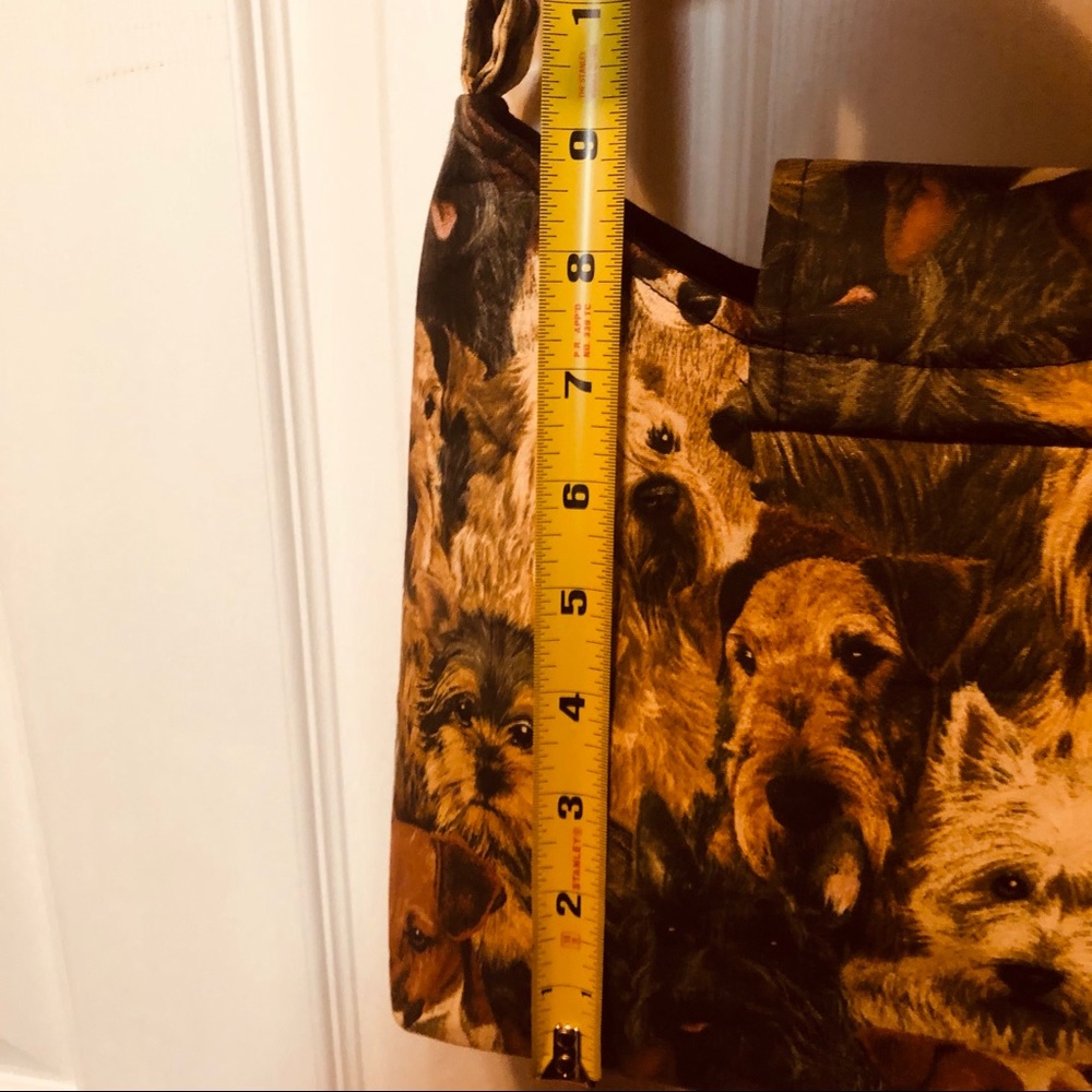 CUTE Handmade Canvas”Doggy” Purse! - Picture 10 of 15